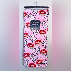 BETSEY JOHNSON Blanket Ultra Soft Plush Throw - Pink Donut Print